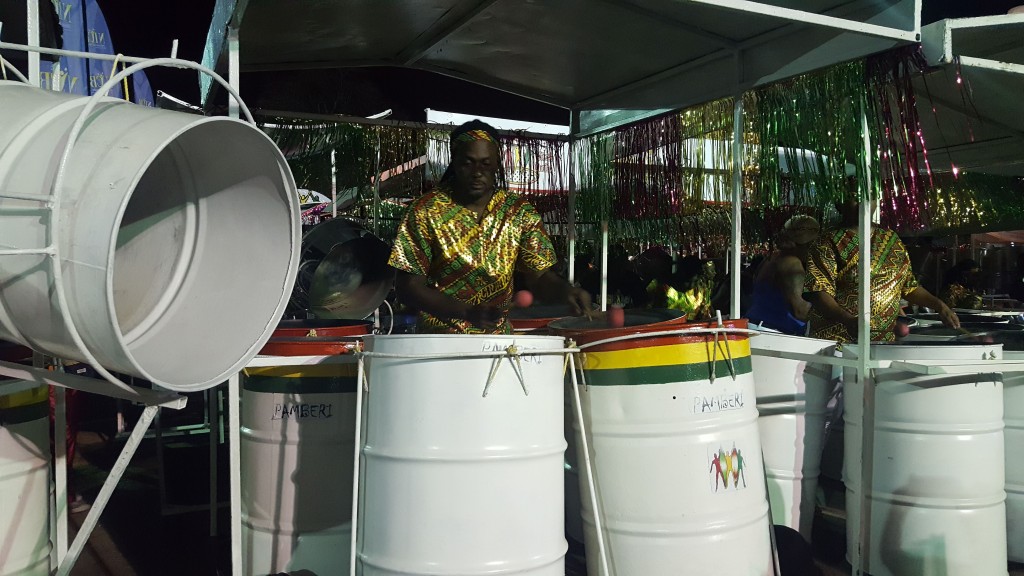 Panorama steel band in Trinidad